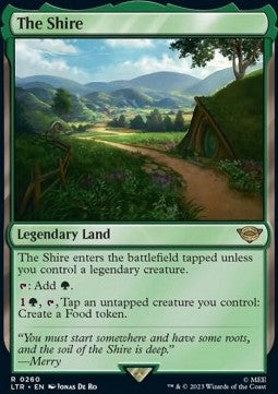 MTG - LOTR: Tales of Middle Earth - 0260 : The Shire (Foil) (8107097358583)