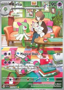 SCARLET AND VIOLET, Base Set - 212/198 : Kirlia (Full Art) (14834150900093)