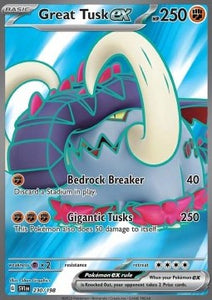 SCARLET AND VIOLET, Base Set - 230/198 : Great Tusk ex (Full Art) (14834158797181)