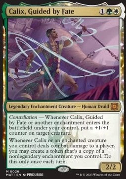 MTG - March of the Machine: The Aftermath - 026 : Calix, Guided by Fate (Non Foil) (8290025767159)