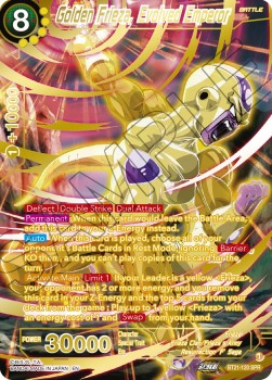 Dragon Ball Super - Wild Resurgence - BT21-120 : Golden Frieza, Evolved Emperor (Special Rare) (7967749538039)