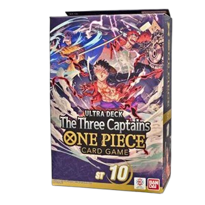 One Piece Card Game - Ultimate Deck - The Three Captains (ST-10) Cosmic Collectables UK One Piece Card Game - Ultimate Deck - The Three Captains (ST-10) Cosmic Collectables UK