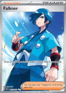 SCARLET AND VIOLET, Paldea Evolved - 251/193 : Falkner (Full Art) (8412145025271)