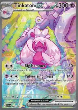 SCARLET AND VIOLET, Paldea Evolved - 262/193 : Tinkaton ex (Full Art) (14922453090685)