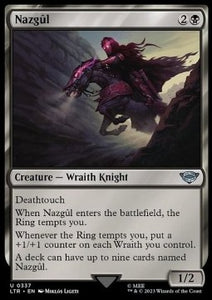 MTG - LOTR: Tales of Middle Earth - 0337 : Nazgul (Non Foil) (8075337433335)