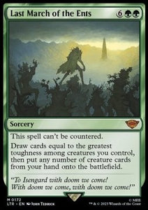 MTG - LOTR: Tales of Middle Earth - 0172 : Last March of the Ents (Foil) (7967755174135)
