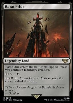 MTG - LOTR: Tales of Middle Earth - 0253 : Barad-dûr (Non Foil) (9506178564343)