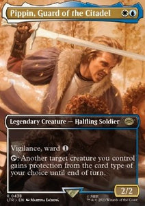 MTG - LOTR: Tales of Middle Earth - 0438 : Pippin, Guard of the Citadel (Borderless) (Non Foil) (8106950131959)
