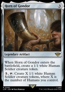 MTG - LOTR: Tales of Middle Earth - 0240 : Horn of Gondor (Foil) (8107107713271)