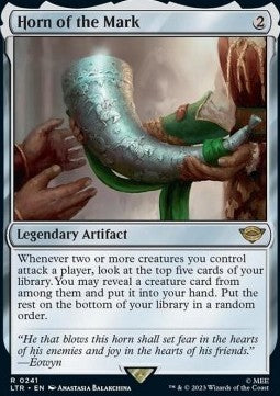 MTG - LOTR: Tales of Middle Earth - 0241 : Horn of the Mark (Non Foil) (8290125578487)