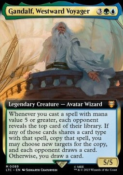 MTG - LOTR: Tales of Middle Earth - Commander - 0089 : Galadriel, Elven-Queen (Foil) (Borderless) (9506176106743)