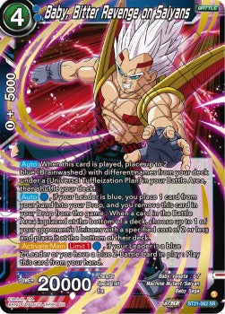 Dragon Ball Super - Wild Resurgence - BT21-062 : Baby, Bitter Revenge on Saiyans (Super Rare) (8114737185015)