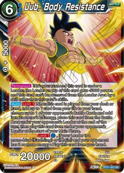 Dragon Ball Super - Wild Resurgence - BT21-052 : Uub, Body Resistance (Super Rare) (8114732761335)