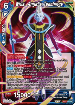 Dragon Ball Super - Wild Resurgence - BT21-142 : Whis, Angel´s Teachings (Super Rare) (8114738004215)