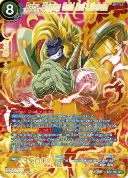 Dragon Ball Super - Wild Resurgence - BT21-060 : Baby, Shining Gold Evil Lifeform (Super Rare) (8114739511543)