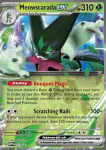 SCARLET & VIOLET, Black Star Promo - SVPen 033 : Meowscarada ex (Half Art) (9540463919351)