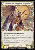 Flesh & Blood - Dusk till Dawn - DTD006 : Figment of Judgment // Themis, Archangel of Judgment (Yellow) (Non Foil)
