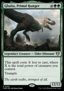 MTG - Commander Masters - 0292 : Ghalta, Primal Hunger (Non Foil) (8070632079607)