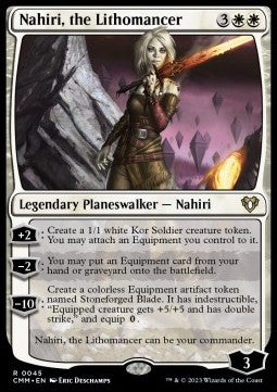 MTG - Commander Masters - 0045 : Nahiri, the Lithomancer (Non Foil) (8070625394935)
