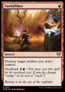 MTG - Commander Masters - 0267 : Vandalblast (Non Foil) (8070631882999)