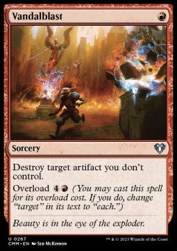 MTG - Commander Masters - 0267 : Vandalblast (Non Foil) (8070631882999)