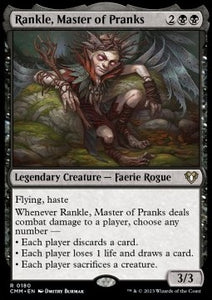 MTG - Commander Masters - 0180 : Rankle, Master of Pranks (Non Foil) (8070627131639)