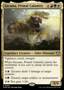 MTG - Commander Masters - 0365 : Zacama, Primal Calamity (Non Foil) (8070638731511)