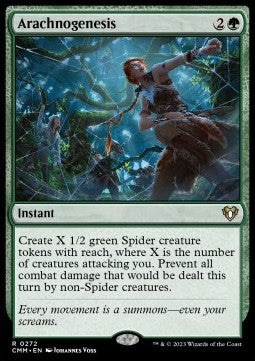 MTG - Commander Masters - 0272 : Arachnogenesis (Non Foil)