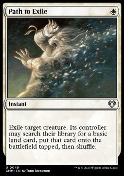 MTG - Commander Masters - 0049 : Path to Exile (Foil) (8002276032759)