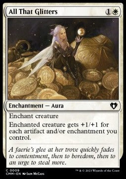 MTG - Commander Masters - 0009 : All That Glitters (Non Foil) (9506160673015)