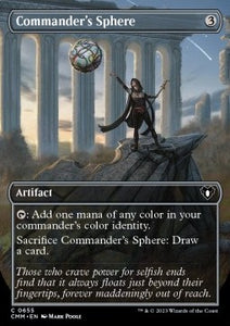 MTG - Commander Masters - 0655 : Commander's Sphere (Borderless) (Foil) (8017007673591)