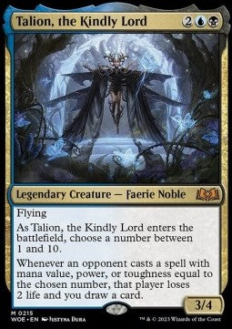 MTG - Wilds of Eldraine - 0215 : Talion, the Kindly Lord (Non Foil) (8105080127735)