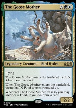 MTG - Wilds of Eldraine - 0204 : The Goose Mother (Non Foil) (8107964236023)