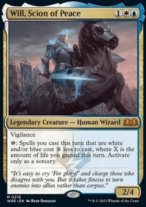 MTG - Wilds of Eldraine - 0218 : Will, Scion of Peace (Non Foil) (8097464123639)