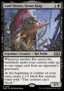 MTG - Wilds of Eldraine - 0097 : Lord Skitter, Sewer King (Non Foil) (8283214708983)