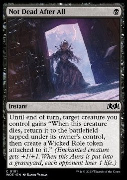 MTG - Wilds of Eldraine - 0101 : Not Dead After All (Non Foil) (8108165005559)