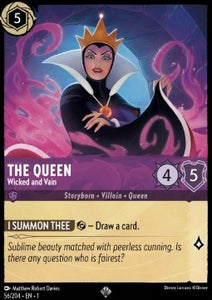 Disney Lorcana - The First Chapter - 056/204 : The Queen - Wicked and Vain (Non Holo) (8092158394615)