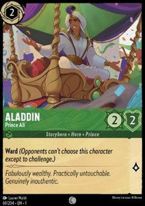 Disney Lorcana - The First Chapter - 069/204 : Aladdin - Prince Ali (Holo) (7970259796215)