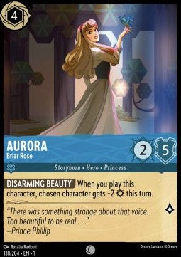 Disney Lorcana - The First Chapter - 138/204 : Aurora - Briar Rose (Holo) (7970260156663)