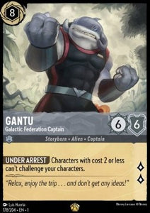 Disney Lorcana - The First Chapter - 178/204 : Gantu - Galactic Federation Captain (Non Holo) (7970252423415)