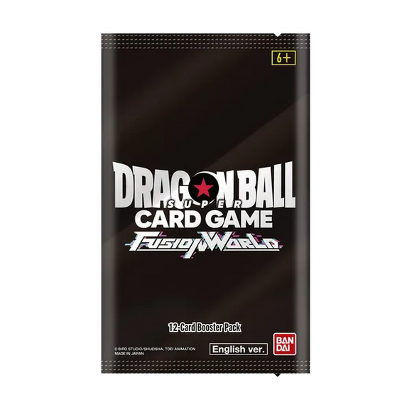Dragon Ball Super Card Game - FB02 Fusion World 02 - Booster Pack - (12 Cards) (8032146555127) (8295548256503) (8295548977399)
