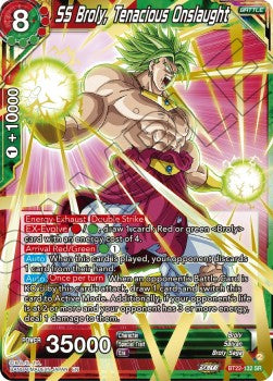 Dragon Ball Super - Critical Blow - SS Broly, Tenacious Onslaught (Super Rare) (8118976577783)