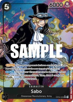 One Piece - Kingdoms of Intrigue - OP04-083 : Sabo (Parallel) (7984157720823)