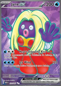 SCARLET AND VIOLET, Pokemon 151 - 191/165 : Jynx ex (Full Art) (14840946000253)