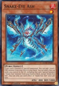 YGO - Age of Overlord - LEDE-EN007 : Snake-Eye Ash (Super Rare) (1st Edition) (8370249826551)