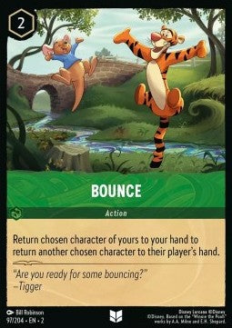 Disney Lorcana - Rise of the Floodborn - 097/204 : Bounce (Holo) (8038998769911)