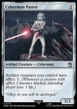 MTG - Universes Beyond: Doctor Who - 0174 : Cyberman Patrol (Non Holo)