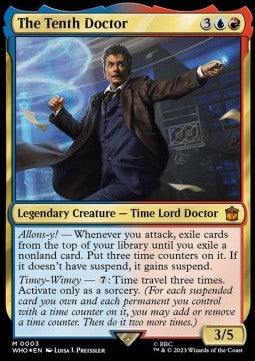 MTG - Universes Beyond: Doctor Who - 0003 : The Tenth Doctor (Foily)