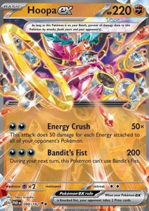 SCARLET AND VIOLET, Paradox Rift - 098/182 : Hoopa ex (Half Art) (8018776391927)