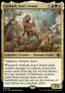 MTG - The Lost Caverns of Ixalan - 0229 : Gishath, Sun's Avatar (Non Foil) (8052711063799)